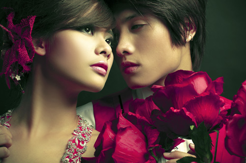 Bộ ảnh cưới nữ t&iacute;nh của Thạch Thu Huyền 